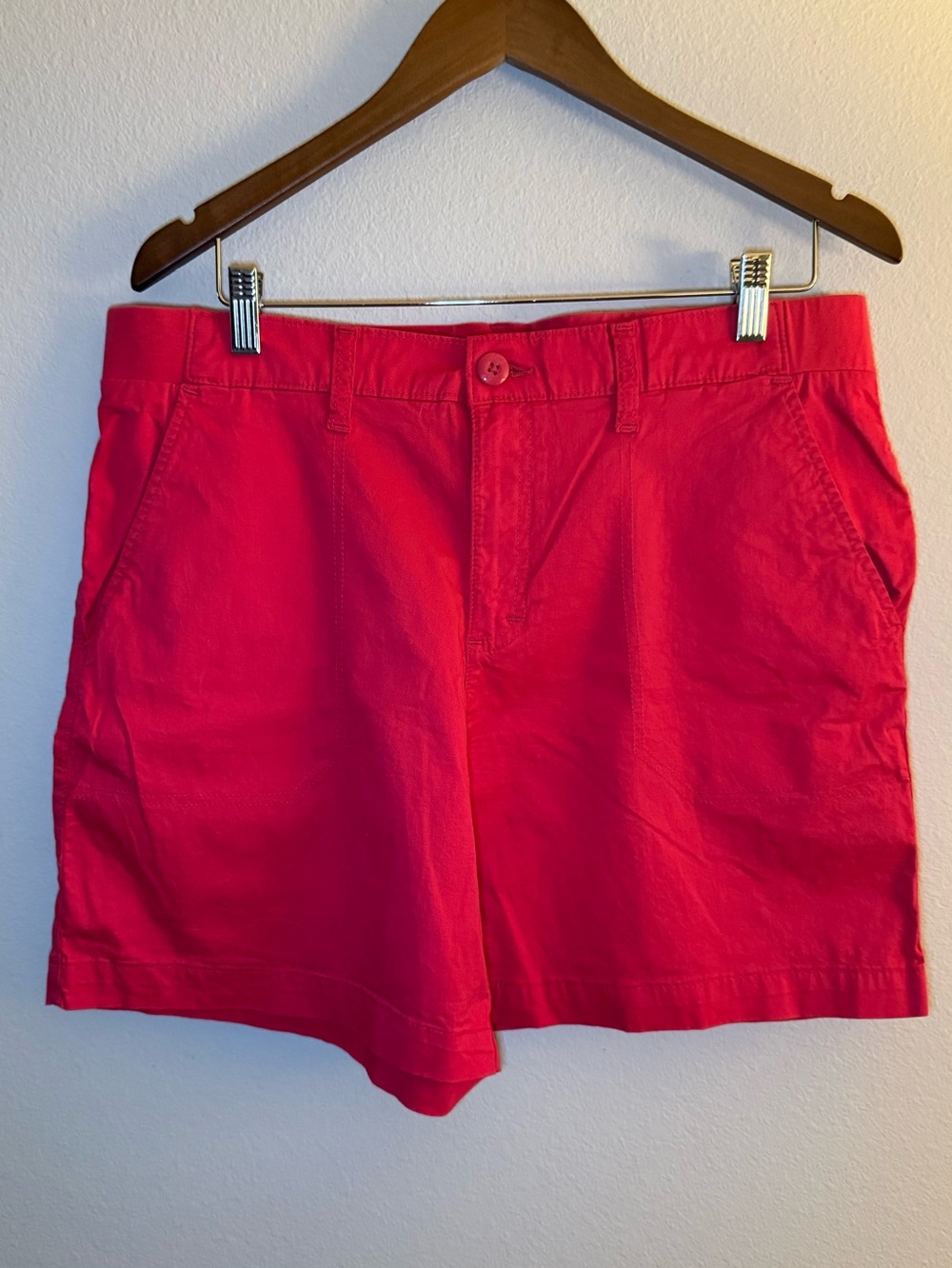 Lee Women’s Bright Red Bermuda Shorts